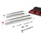 Tekton 3/8 Inch Drive 12-Point Socket and Ratchet Set with Rails, 74-Piece (1/4-1 in., 6-24 mm) SKT13302 - alternate 2